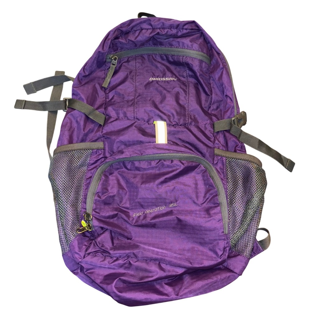 ORICSSON | Flexi Operation 35L | Purple Foldable Hiking Travel Backpack